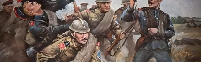 Arvi Tapver. Pealuu-vabatahtlike internatsionaal vastasleerides XIII