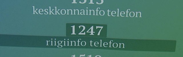 Reporter: Maanteinfokeskusesse pöördumiseks tuleb helistada 1247