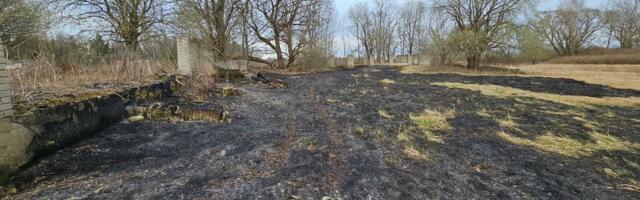Järva vallas andis päästjatele tööd hoolimatu lõkkepõletaja