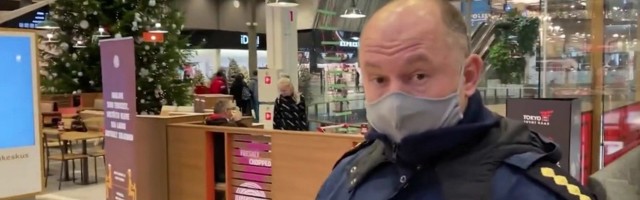 Reporter: Kangekaelsus Eesti moodi: Politseinike ja maski mitte kandnud mehe vahel tekkis vaidlus