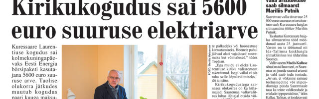 Meie Maa 12. jaanuar 2022