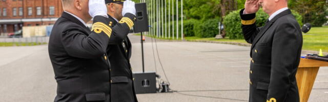 Mereväe patrull-laevade divisjon sai uue ülema