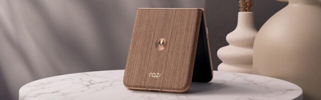 Motorola uued klapiga telefonid: üks on soodsam, teine kallis ja puidust tagusega