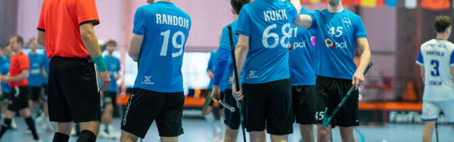 Eesti saalihokikoondis mängis MM-valikturniiril Itaaliaga viiki