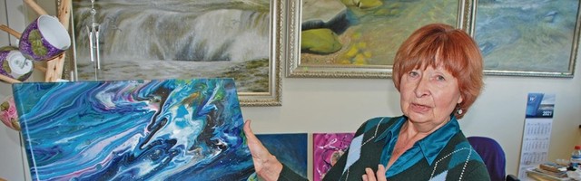 Heljo Laev Keilast sai kunstnikuks läbi juhuste