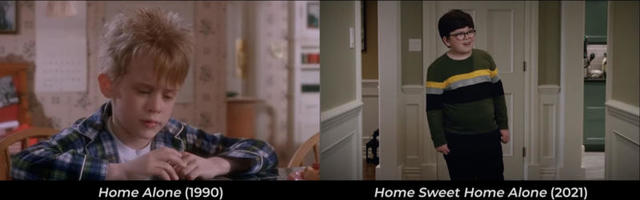 Võrdlusvideo näitab, kui sarnased on “Üksinda kodus” ja selle uusversioon