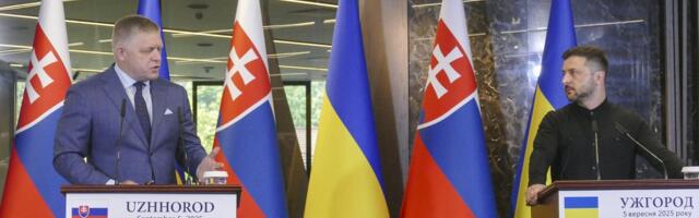 Ukraina ja Slovakkia juhid jäid Vene energiataristu vastu suunatud rünnakute osas eriarvamusele