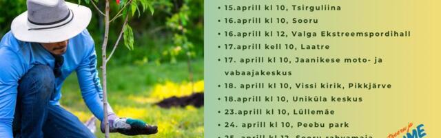 Valga Vallavalitsus võttis osa talgukuust