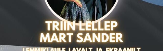 Piletid Triin Lellepi ja Mart Sandri kontserdile 19. veebruaril! / Tickets for the concert by Triin Lellep and Mart Sander